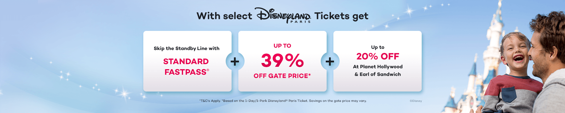 Disneyland Paris Tickets | Euro Disney Tickets, Deals and Offers